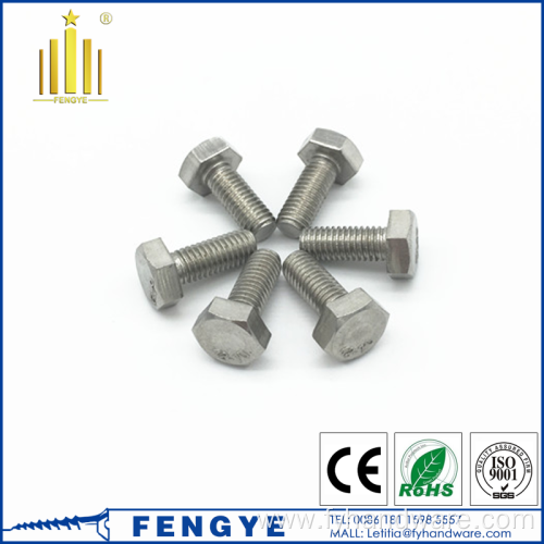 stainless steel 304 316 Hex Head Bolt